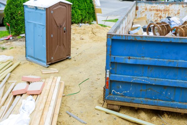 Affordable standard porta potty rental unit in Ohio and the Midwest